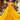 Yellow Color Embroidered Sequins Work Ruffle Gown