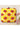 Classic Yellow Color Printed Clutch In Art Silk Fabric