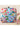 Multi Color Art Silk Fabric Beauteous Printed Clutch