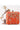 Luxurious Orange Art Silk Clutch with Stunning Embroidered Work