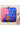 Whimsical Multi Color Art Silk Clutch with Designer Print