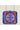 Blue Magic Art Silk Printed Clutch for Women