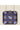 Royal Navy Blue Art Silk Printed Clutch for Party Events