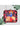 Multi Color Printed Art Silk Clutch for Women