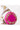 Art Silk Vivacious Embroidered Clutch In Rani Color