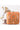 Art Silk Fabric Peach Color Winsome Clutch Purses