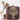Brown Color Intriguing Art Silk Clutch