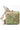 Imposing Printed Art Silk Clutch Purses In Green Color