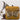 Vivacious Art Silk Embroidered Clutch In Golden Color