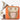 Appealing Orange Color Embroidered Art Silk Clutch Purses