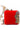 Trendy Red Color Embroidered Art Silk Clutch Purses