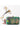 Green Color Winsome Embroidered Art Silk Clutch