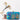 Marvellous Embroidered Art Silk Clutch In Teal Color