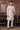 Appealing Off White Color Jacquard Fabric Ethnic Style Indo Western