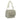 Elegant Art Silk Silver Color Clutch with Hand Work For Party