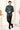 Teal Color Rayon Fabric Party Wear Readymade Designer Jodhpuri For Men
