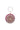Magenta Round Clutch Embroidered Circle Purse For Wedding