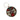 Black Embroidered Women'S Pretty Round Adorning Clutch