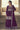Georgette Fabric Traditional Readymade Sharara Top Lehenga In Wine Color