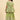Cotton Fabric Printed Green Color Readymade Kids Sharara Top Lehenga