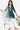 Teal Color Rayon Fabric Designer Printed Readymade Kids Kurti With Dhoti Style Bottom