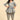 Grey Simple Printed Cotton Readymade Kids Kurti With Dhoti Style Bottom