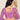 Graceful Crepe Silk Fabric Pink Color Saree With Printed Work