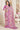 Graceful Crepe Silk Fabric Pink Color Saree With Printed Work