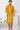 Yellow Color Banarasi Silk Fabric Reception Wear Readymade Stylish Mens Kurta Pyjama