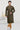Attractive Mehendi Green Color Cotton Fabric Festive Wear Stylish Printed Readymade Kurta Pyjama For Men