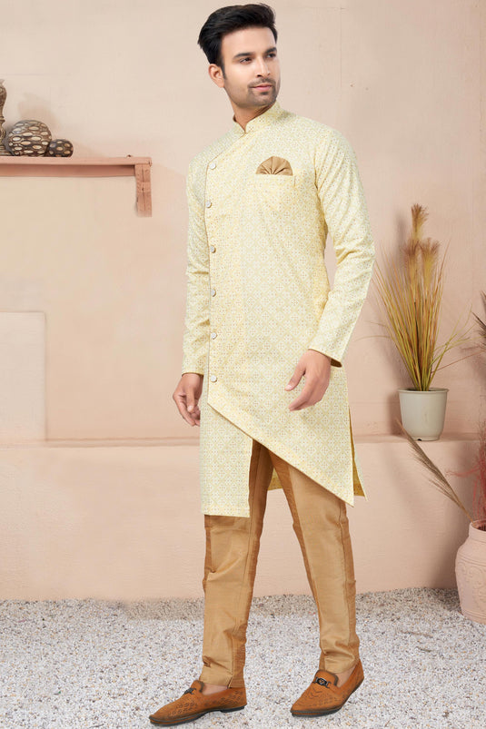 Readymade Lovely Printed Indo Western For Men