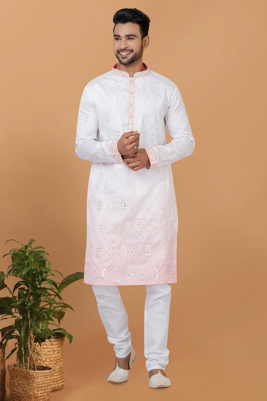 Kurta pajama white online color