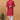 Fetching Red Cotton Fabric Readymade Kurta Pyjama For Men