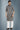 Beautiful Grey Color Rayon Fabric Function Wear Readymade Kurta Pyjama For Men