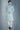 Cotton Fabric Sky Blue Color Function Wear Ethnic Style Kurta Pyjama