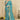 Cyan Color Chiffon Fabric Coveted Foil Printed Saree