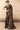 Captivating Lycra Fabric Sequins Work Brown Color Saree