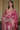 Pink Color Function Wear Splendid Saree In Organza Fabric