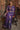Tempting Satin Fabric Purple Color Party Style Saree
