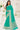 Casual Wear Organza Fabric Sea Green Color Saree With Fascinating Weaving Border Work