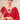 Red Color Party Style Organza Fabric Incredible Saree