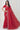 Chiffon Fabric Red Color Riveting Saree With Embroidered Work