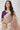Incredible Embroidered Work On Chiffon Fabric Peach Color Saree