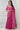 Engaging Rani Color Organza And Net Fabric Saree With Embroidered Work