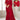 Creative Sequins Work Polyester Saree In Red Color