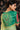 Charming Sea Green Color Organza Fabric Saree With Border Work
