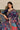 Imperial Blue Color Kashmiri Modal Handloom Weaving Silk Saree