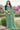 Chiffon Fabric Sea Green Color Winsome Saree In Casual