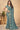 Marvellous Printed Work On Georgette Saree In Teal Color