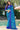 Blue Color Printed Chiffon Fabric Daily Wear Saree